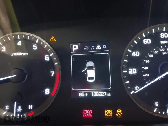 2016 Hyundai Sonata SE with VIN 5NPE24AF5GH357844, listed as a IAAI auction lot 42217108 with 138,227 mi miles and . Bid and sale history available at carsss.com. Image 15.