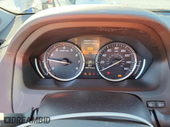 2020 Acura TLX with VIN 19UUB1F37LA014495, listed as a Copart auction lot 60960735 with 48,715 mi miles and Non repairable. Bid and sale history available at DreamBid. Image 9.