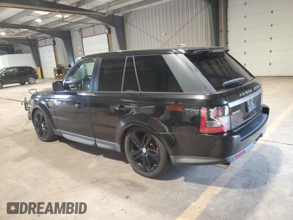 2013 Land Rover Range Rover Sport SC with VIN SALSH2E43DA776334, listed as a Copart auction lot 56938245 with Not provided miles and Salvage title. Bid and sale history available at DreamBid. Image 2.