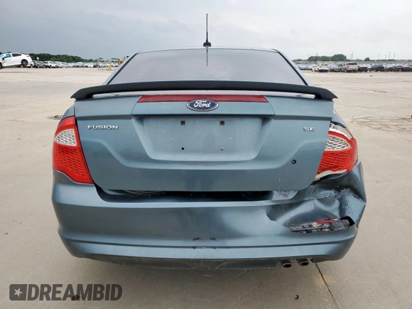 2012 Ford Fusion SE with VIN 3FAHP0HA6CR448068, listed as a Copart auction lot 57685955 with 168,134 mi miles and Salvage title. Bid and sale history available at DreamBid. Image 6.