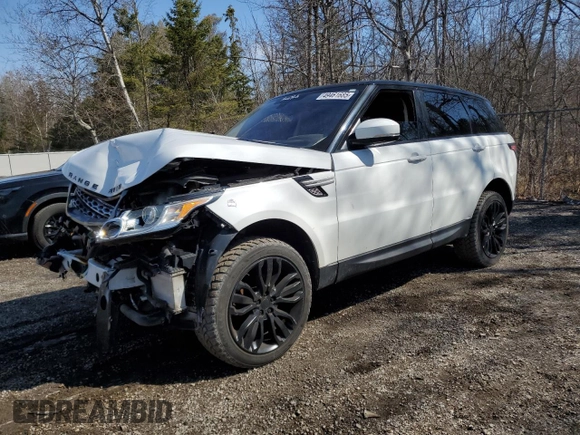 2016 Land Rover Range Rover Sport V6 Diesel HSE with VIN SALWR2KF8GA117710, listed as a Copart auction lot 49461685 with 174,805 mi miles and Salvage Title. Bid and sale history available at carsss.com. Image 1.