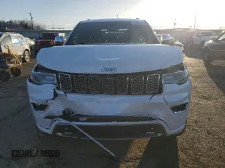 2017 Jeep Grand Cherokee Overland with VIN 1C4RJFCG8HC906200, listed as a Copart auction lot 49837375 with 108,852 mi miles and Salvage Title. Bid and sale history available at carsss.com. Image 5.