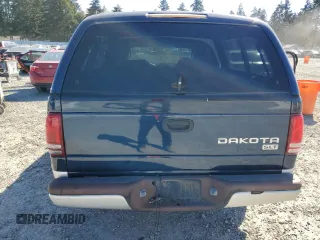 2003 Dodge Dakota SLT with VIN 1D7HL48N03S299182, listed as a Copart auction lot 53520675 with 0 mi miles and Salvage Title. Bid and sale history available at carsss.com. Image 6.