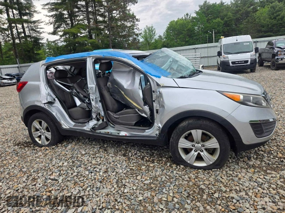 2013 Kia Sportage LX with VIN KNDPBCA29D7398719, listed as a Copart auction lot 50501845 with 130,094 mi miles and Non repairable. Bid and sale history available at DreamBid. Image 4.