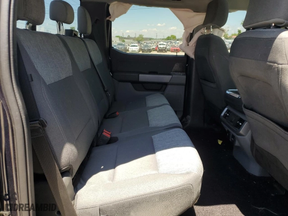 2022 Ford F-150 XL with VIN 1FTFW1E59NKD92796, listed as a Copart auction lot 60110114 with 96,420 mi miles and Salvage Title. Bid and sale history available at carsss.com. Image 10.