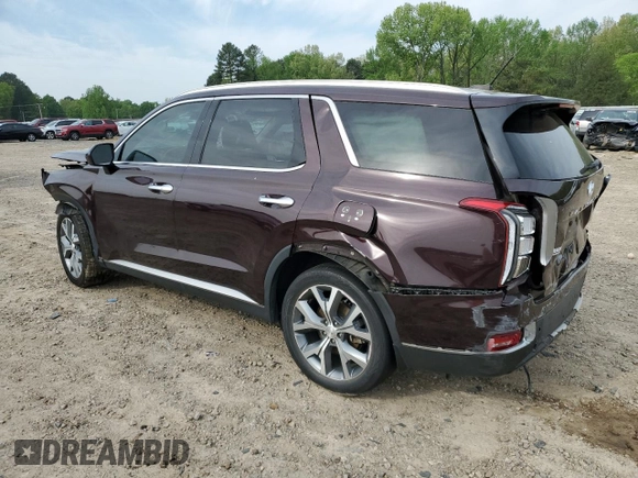 2020 Hyundai Palisade SEL z VIN KM8R34HE9LU110642, wystawiony jako Copart lot #52636265 z przebiegiem 78 527 mil mil oraz Szkoda całkowita • Salvage title. Historia ofert i sprzedaży dostępna na DreamBid. Obrazek 2.