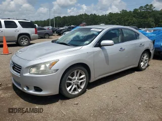 2014 Nissan Maxima S with VIN 1N4AA5AP0EC461365, listed as a Copart auction lot 61823535 with 75,271 mi miles and Salvage title. Bid and sale history available at DreamBid. Image 1.