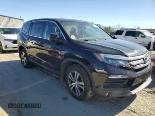 2017 Honda Pilot EX-L with VIN 5FNYF6H5XHB064192, listed as a Copart auction lot 46529025 with 79,674 mi miles and Salvage Title. Bid and sale history available at DreamBid. Image 4.