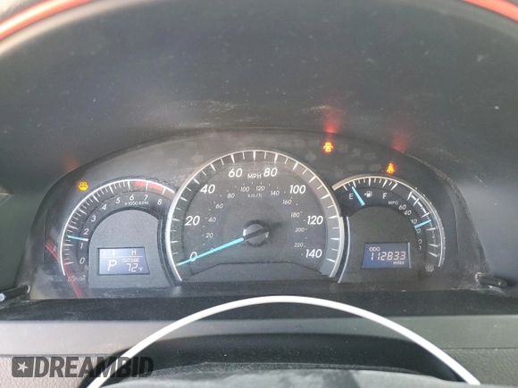 2014 Toyota Camry L with VIN 4T4BF1FK2ER376447, listed as a Copart auction lot 82886974 with 112,833 mi miles and Salvage Title. Bid and sale history available at DreamBid. Image 9.