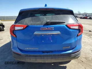 2024 GMC Terrain SLE z VIN 3GKALMEG4RL121997, wystawiony jako Copart lot #47182295 z przebiegiem 12 160 mil mil oraz Szkoda całkowita • Salvage title. Historia ofert i sprzedaży dostępna na DreamBid. Obrazek 6.