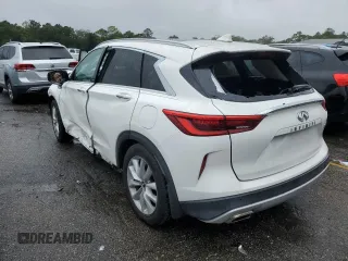 2019 Infiniti QX50 Luxe with VIN 3PCAJ5M37KF103536, listed as a Copart auction lot 78930644 with 48,133 mi miles and Non Repairable. Bid and sale history available at DreamBid. Image 2.