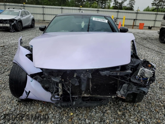 2003 Nissan 350Z Touring with VIN JN1AZ34EX3T015693, listed as a Copart auction lot 51972265 with 0 mi miles and Salvage Title. Bid and sale history available at carsss.com. Image 5.