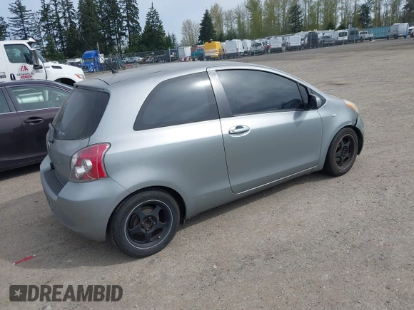 2008 Toyota Yaris with VIN JTDJT923785166103, listed as a IAAI auction lot 42015196 with 155,545 mi miles. Bid and sale history available at carsss.com. Image 4.