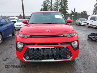 2021 Kia Soul GT-Line with VIN KNDJ63AU3M7129790, listed as a IAAI auction lot 41583031 with 56,100 mi miles and . Bid and sale history available at DreamBid. Image 12.