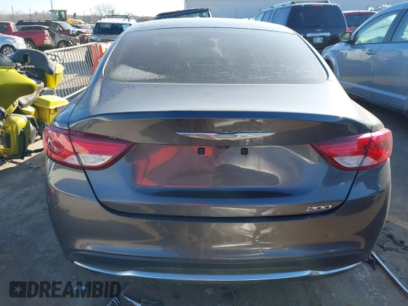 2016 Chrysler 200 Limited with VIN 1C3CCCAB5GN108153, listed as a IAAI auction lot 41193108 with 128,715 mi miles and . Bid and sale history available at DreamBid. Image 16.