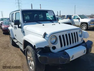 2016 Jeep Wrangler Unlimited 75th Anniversary with VIN 1C4BJWEG1GL222361, listed as a IAAI auction lot 41734628 with 110,066 mi miles. Bid and sale history available at carsss.com. Image 1.