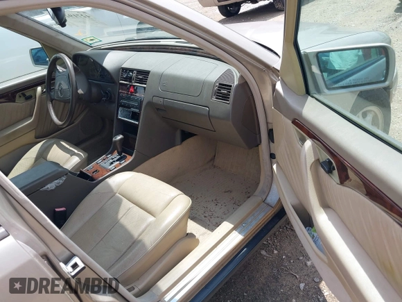 1997 Mercedes-Benz C with VIN WDBHA23E8VF615210, listed as a IAAI auction lot 42719257 with 193,390 mi miles and . Bid and sale history available at DreamBid. Image 5.