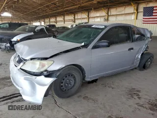 2005 Honda Civic VP z VIN 1HGEM22125L058355, wystawiony jako Copart lot #46894035 z przebiegiem Nie podano mil oraz Szkoda całkowita • Salvage title. Historia ofert i sprzedaży dostępna na DreamBid. Obrazek 1.