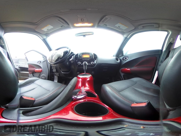 2014 Nissan Juke S with VIN JN8AF5MV1ET361155, listed as a IAAI auction lot 41486346 with 106,397 mi miles. Bid and sale history available at carsss.com. Image 21.