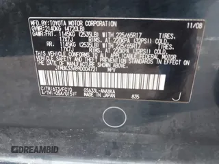 2009 Toyota RAV4 with VIN JTMBK33V89D004721, listed as a IAAI auction lot 41044764 with 204,161 mi miles. Bid and sale history available at carsss.com. Image 9.