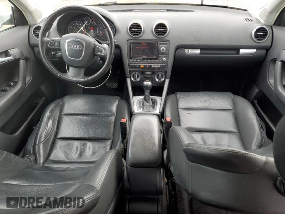 2011 Audi A3 Premium Plus with VIN WAUKEAFM6BA010052, listed as a Copart auction lot 47665695 with 150,840 mi miles and Salvage title. Bid and sale history available at DreamBid. Image 8.