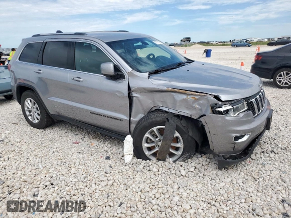 2021 Jeep Grand Cherokee Laredo X z VIN 1C4RJEAG2MC681229, wystawiony jako Copart lot #57771765 z przebiegiem 110 671 mil mil oraz Szkoda całkowita • Salvage title. Historia ofert i sprzedaży dostępna na DreamBid. Obrazek 4.