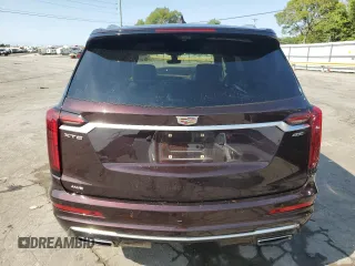 2020 Cadillac XT6 AWD Premium Luxury with VIN 1GYKPFRS8LZ190913, listed as a Copart auction lot 66938734 with 79,097 mi miles and Salvage Title. Bid and sale history available at carsss.com. Image 6.