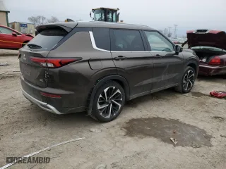 2022 Mitsubishi Outlander SEL with VIN JA4J4VA81NZ074115, listed as a Copart auction lot 43726605 with 52,865 mi miles and Salvage Title. Bid and sale history available at carsss.com. Image 3.