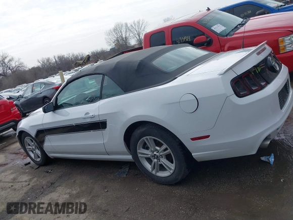 2014 Ford Mustang V6 with VIN 1ZVBP8EM0E5205646, listed as a IAAI auction lot 41716395 with 109,451 mi miles. Bid and sale history available at carsss.com. Image 14.
