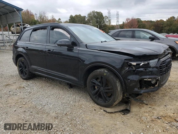 2020 Audi Q7 Premium Plus with VIN WA1LXAF77LD005500, listed as a Copart auction lot 81584564 with 85,503 mi miles and Salvage Title. Bid and sale history available at carsss.com. Image 4.