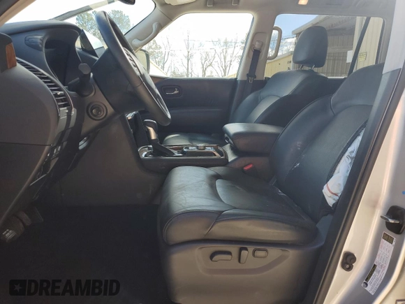 2023 Nissan Armada SL with VIN JN8AY2BD6P9692767, listed as a Copart auction lot 48138685 with 51,604 mi miles and Salvage Title. Bid and sale history available at carsss.com. Image 7.
