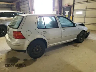 2003 Volkswagen Golf GL с VIN 9BWFK61J434056623, выставлен на аукционе Copart как лот 82930064 с пробегом 208 818 миль миль и Списание • Salvage title. История ставок и продаж доступна на DreamBid. Изображение 3.