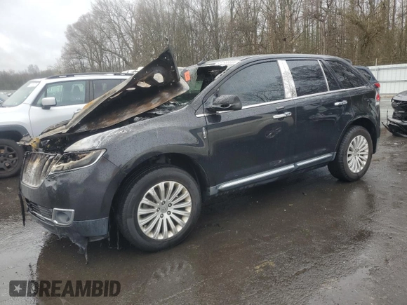 2013 Lincoln MKX with VIN 2LMDJ8JK7DBL00846, listed as a Copart auction lot 51838655 with 0 mi miles and Salvage Title. Bid and sale history available at carsss.com. Image 1.