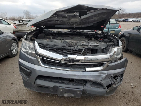 2020 Chevrolet Colorado 4WD Work Truck with VIN 1GCGTBEN4L1113616, listed as a Copart auction lot 86567804 with 0 mi miles and Salvage Title. Bid and sale history available at carsss.com. Image 5.
