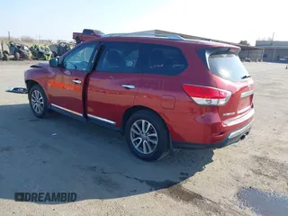 2016 Nissan Pathfinder Platinum with VIN 5N1AR2MM0GC659560, listed as a IAAI auction lot 41467463 with 119,660 mi miles and . Bid and sale history available at DreamBid. Image 3.