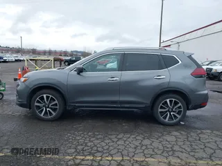 2019 Nissan Rogue SV with VIN 5N1AT2MV3KC791036, listed as a IAAI auction lot 41637400 with 119,653 mi miles. Bid and sale history available at carsss.com. Image 14.