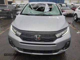 2025 Honda Odyssey EX-L with VIN 5FNRL6H61SB011863, listed as a Copart auction lot 80613394 with 3,737 mi miles and Clean Title. Bid and sale history available at carsss.com. Image 5.