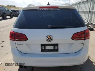 2015 Volkswagen Golf SportWagen TDI SE with VIN 3VWCA7AU9FM512671, listed as a Copart auction lot 72091414 with 105,163 mi miles and Salvage Title. Bid and sale history available at carsss.com. Image 6.