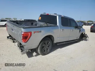2023 Ford F-150 XL with VIN 1FTFW1ED7PFB63987, listed as a Copart auction lot 49152635 with 28,751 mi miles and Salvage Title. Bid and sale history available at carsss.com. Image 3.
