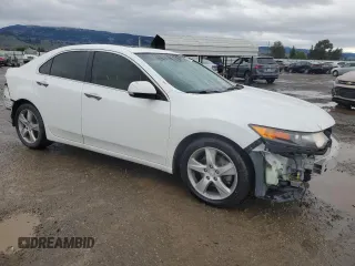 2012 Acura TSX Tech Pkg with VIN JH4CU2F65CC010274, listed as a Copart auction lot 43833645 with 124,911 mi miles and Salvage Title. Bid and sale history available at carsss.com. Image 4.