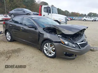 2013 Kia Optima EX with VIN 5XXGN4A78DG171179, listed as a IAAI auction lot 40747508 with Not Provided miles and . Bid and sale history available at carsss.com. Image 1.