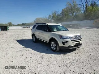 2018 Ford Explorer XLT with VIN 1FM5K8D86JGA12639, listed as a Copart auction lot 73129064 with 124,964 mi miles and Salvage Title. Bid and sale history available at DreamBid. Image 13.