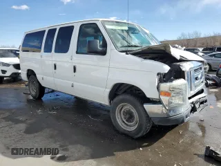 2011 Ford Econoline Passenger XL with VIN 1FBNE3BL4BDA67376, listed as a Copart auction lot 41890935 with 171,949 mi miles and Salvage Title. Bid and sale history available at carsss.com. Image 4.