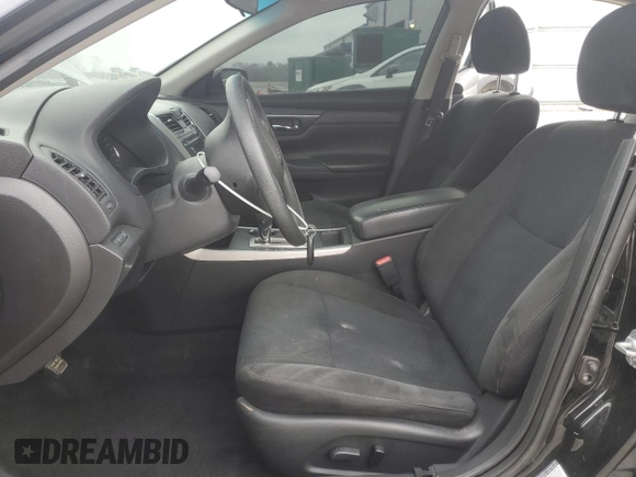 2015 Nissan Altima SV with VIN 1N4AL3AP9FC459985, listed as a Copart auction lot 44334295 with 104,275 mi miles and Salvage Title. Bid and sale history available at DreamBid. Image 7.