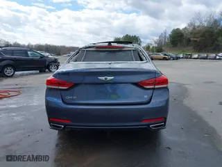 2016 Hyundai Genesis 3.8L with VIN KMHGN4JEXGU106388, listed as a IAAI auction lot 41781861 with 64,285 mi miles. Bid and sale history available at carsss.com. Image 16.