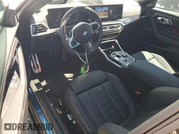 2023 BMW 2 Series 230i with VIN 3MW23CM02P8C97734, listed as a Copart auction lot 63805255 with 6,140 mi miles and Salvage title. Bid and sale history available at DreamBid. Image 8.