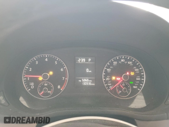 2014 Volkswagen Passat S z VIN 1VWAT7A36EC106565, wystawiony jako Copart lot #53965625 z przebiegiem 130 936 mil mil oraz Szkoda całkowita • Salvage title. Historia ofert i sprzedaży dostępna na DreamBid. Obrazek 9.