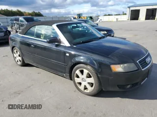 2003 Audi A4 3.0L with VIN WAUAT48H73K008311, listed as a Copart auction lot 74176294 with 163,047 mi miles and Salvage Title. Bid and sale history available at carsss.com. Image 4.