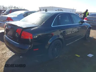 2008 Audi A4 2.0T with VIN WAUDF78EX8A022339, listed as a IAAI auction lot 41644742 with 231,242 mi miles. Bid and sale history available at carsss.com. Image 4.