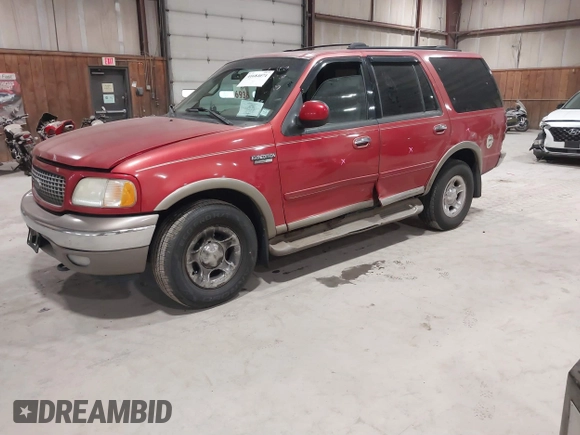 2002 Ford Expedition Eddie Bauer with VIN 1FMFU18L32LA24390, listed as a IAAI auction lot 42227825 with 207,067 mi miles and . Bid and sale history available at DreamBid. Image 2.